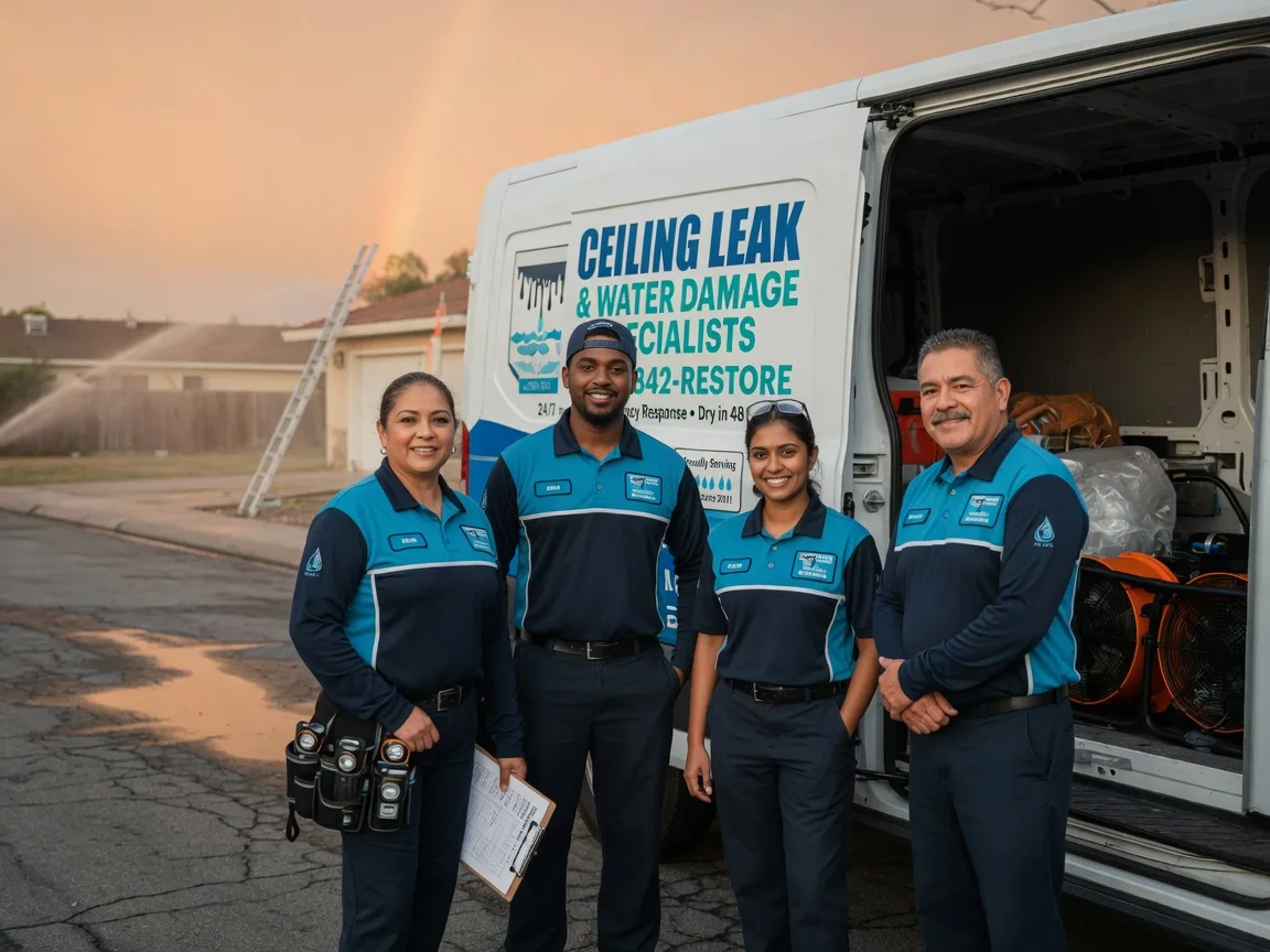 Ceiling Leak Cleanup company in Orleans, MI